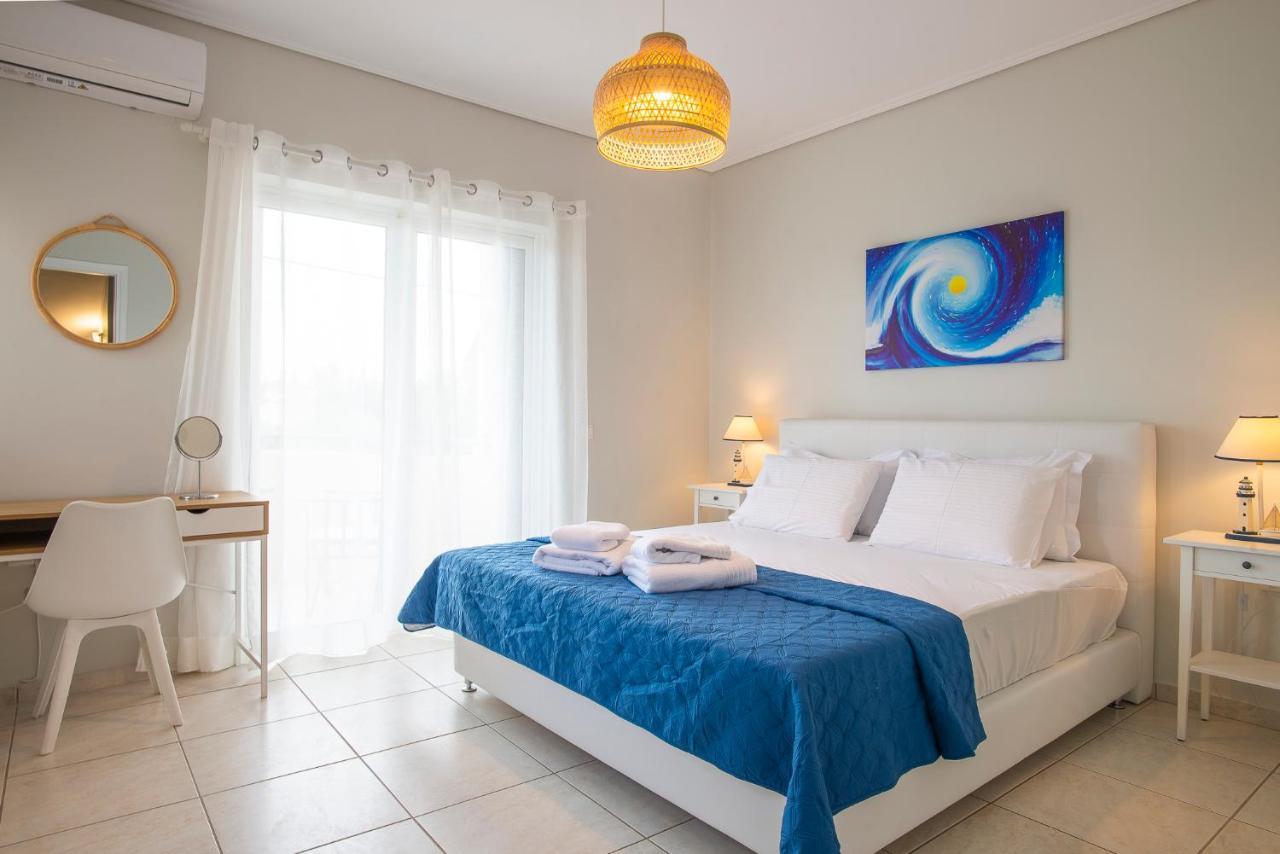 Kima: Relaxing Beach Home Next To Sparkling Waters Nea Makri Ngoại thất bức ảnh