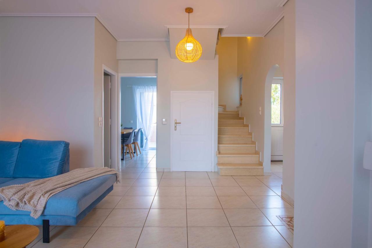 Kima: Relaxing Beach Home Next To Sparkling Waters Nea Makri Ngoại thất bức ảnh